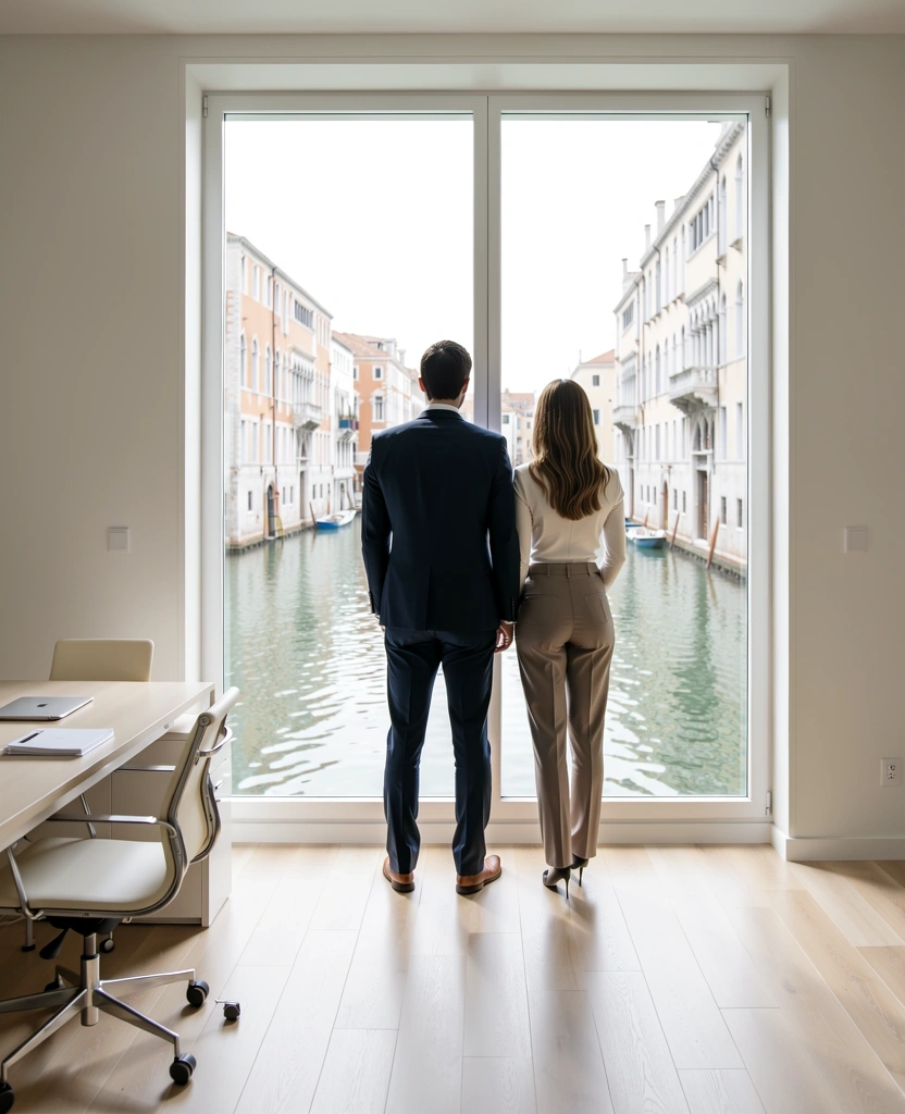 Il team di Ascolto Relax a Venezia